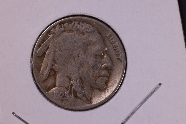 1929-D Buffalo Nickel. Affordable Circulated Coin.  Store #11142