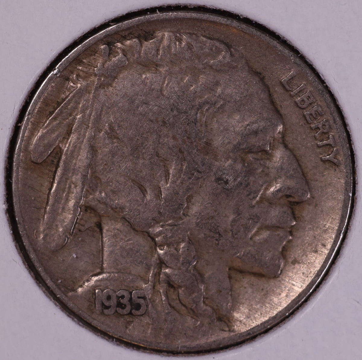 1935 Buffalo Nickel. Affordable Circulated Coin.  Store #NL836