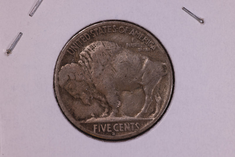 1936-S Buffalo Nickel. Affordable Circulated Coin.  Store