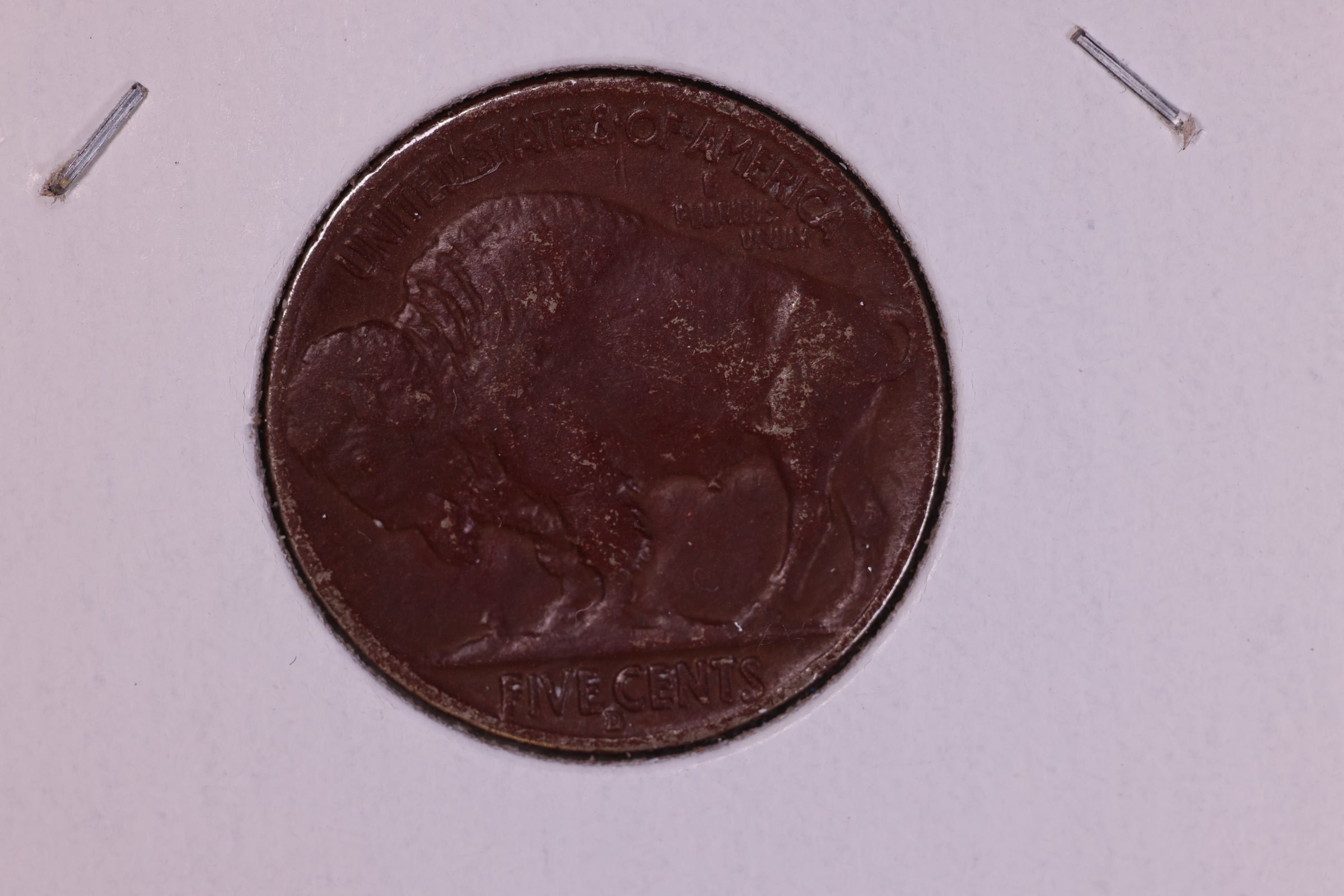 1938-D Buffalo Nickel. Affordable Circulated Coin.  Store #11157