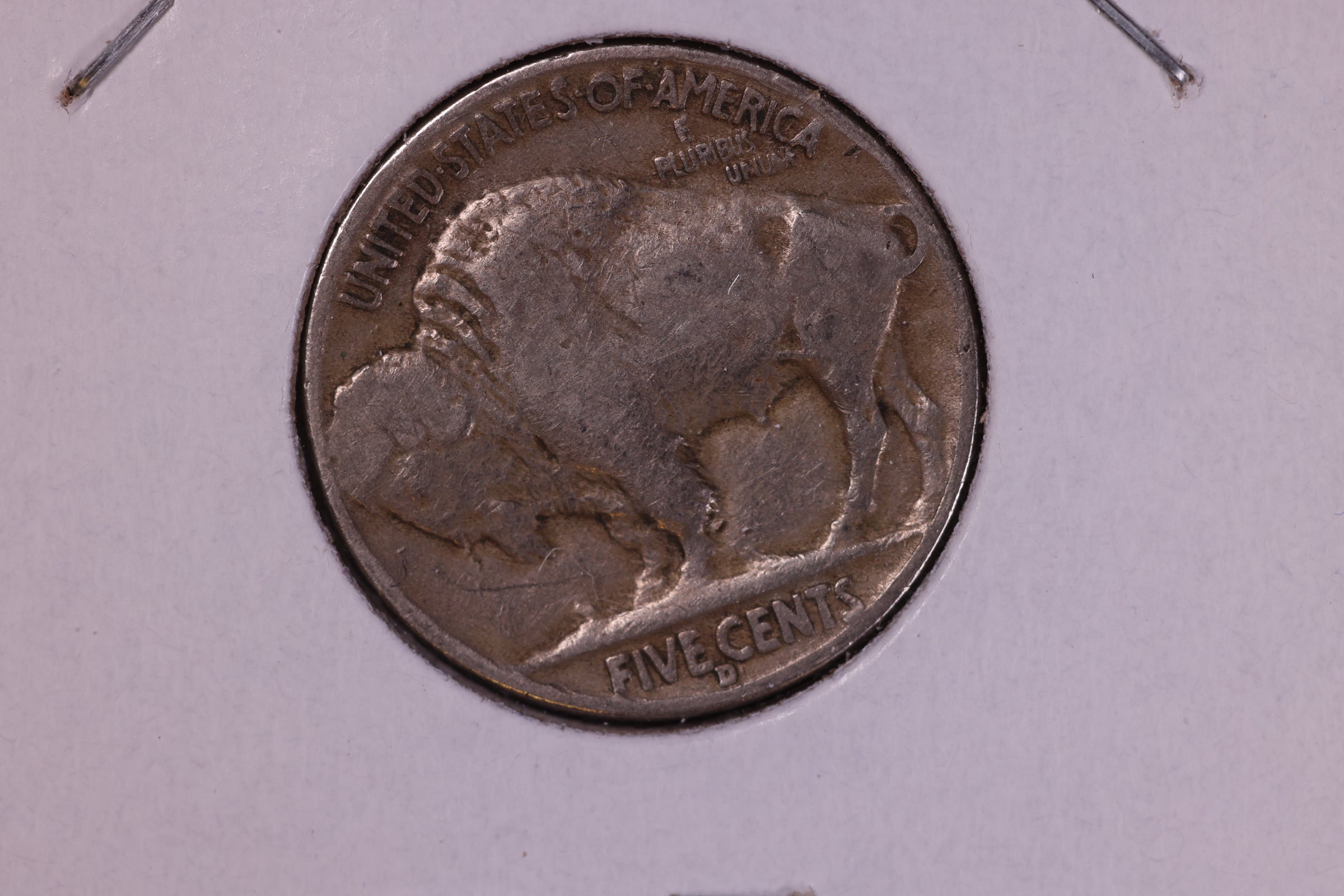1938-D Buffalo Nickel. Affordable Circulated Coin.  Store #11161