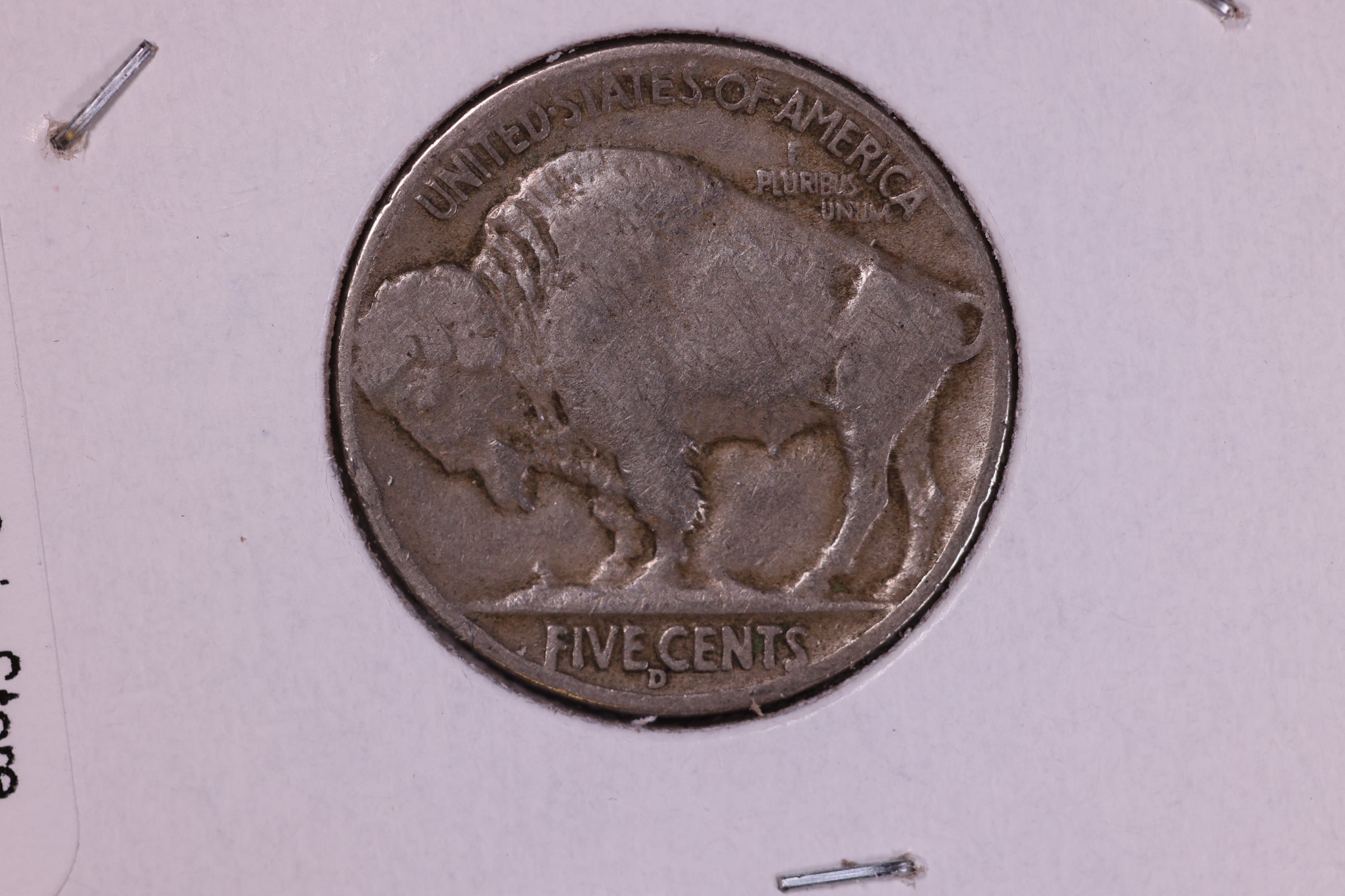 1938-D Buffalo Nickel. Affordable Circulated Coin.  Store #11163