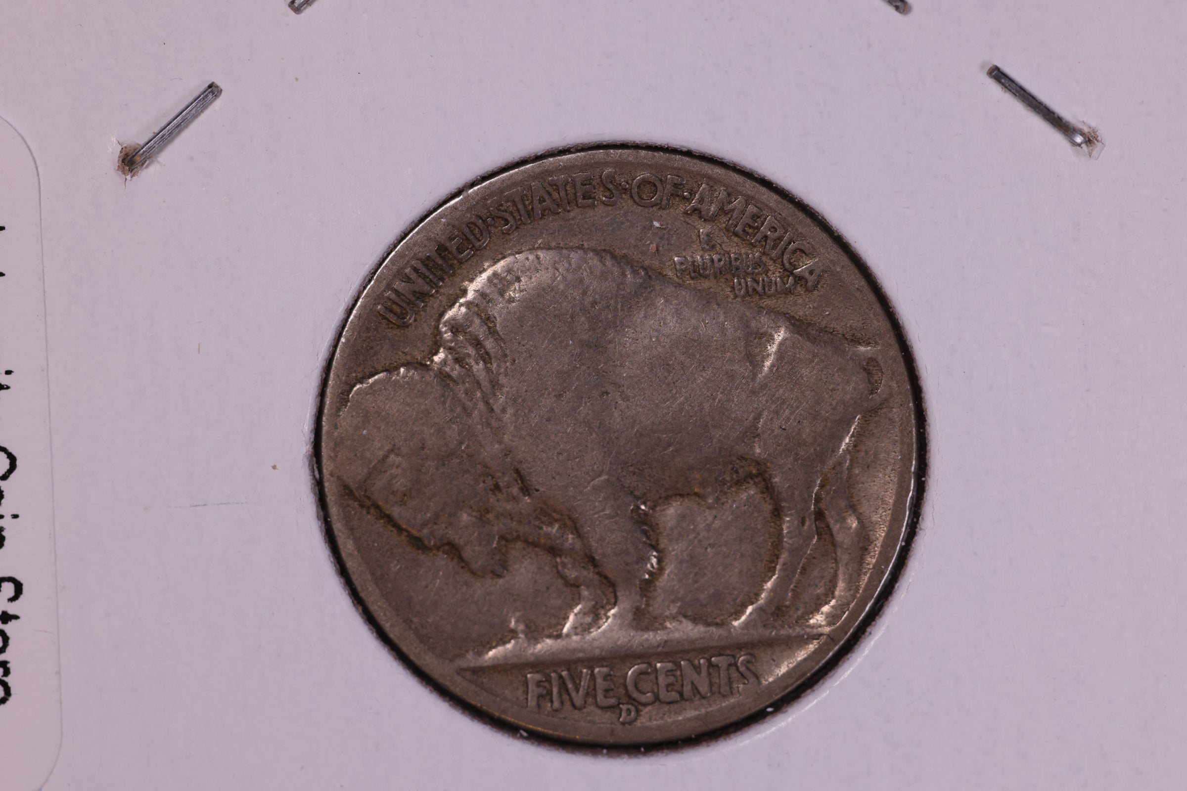 1938-D Buffalo Nickel. Affordable Circulated Coin.  Store #11164
