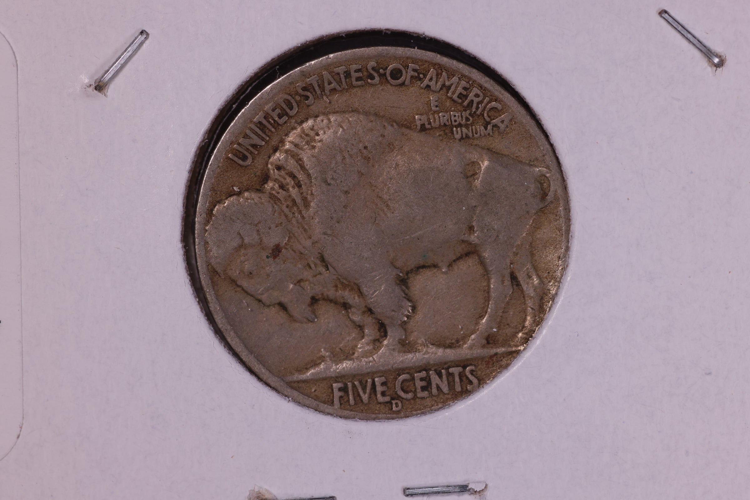 1938-D Buffalo Nickel. Affordable Circulated Coin.  Store #11165