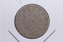 1887 Liberty Nickel, Circulated Collectible Coin. Store