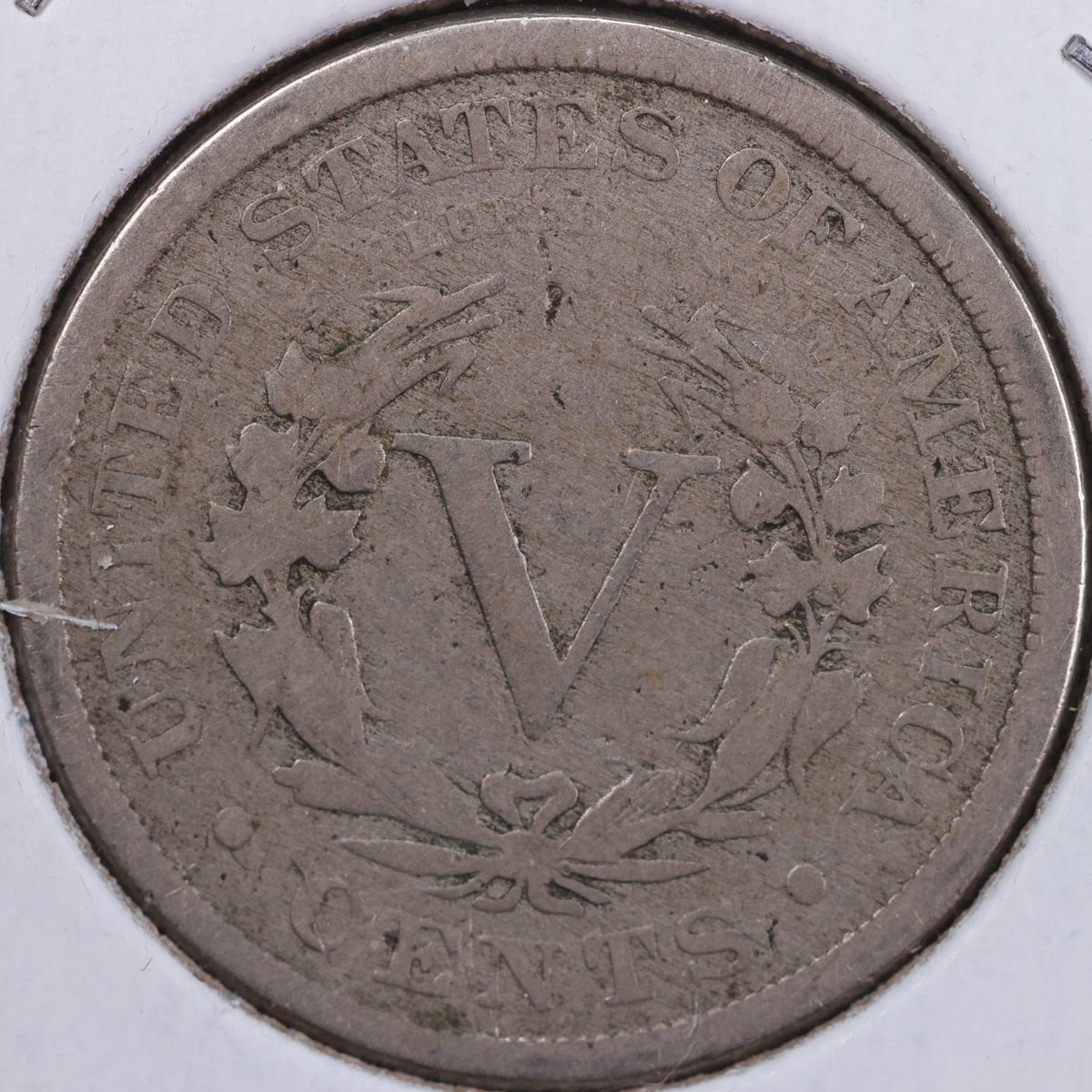 1887 Liberty Nickel, Very Good+ Circulated Coin, Store #NL954