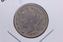 1889 Liberty Nickel, Circulated Collectible Coin. Store