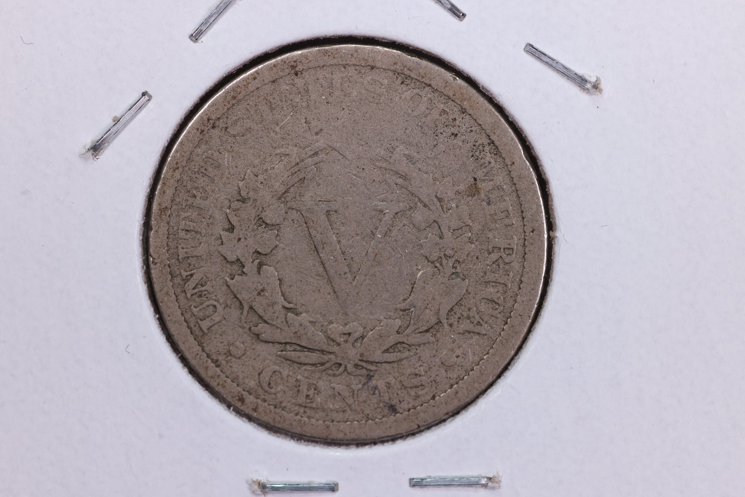 1897 Liberty Nickel, Circulated Collectible Coin. Store #11691