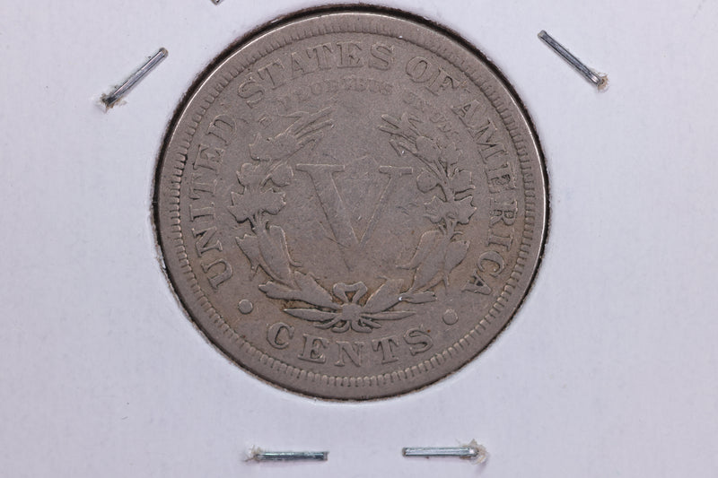 1903 Liberty Nickel, Circulated Collectible Coin. Store