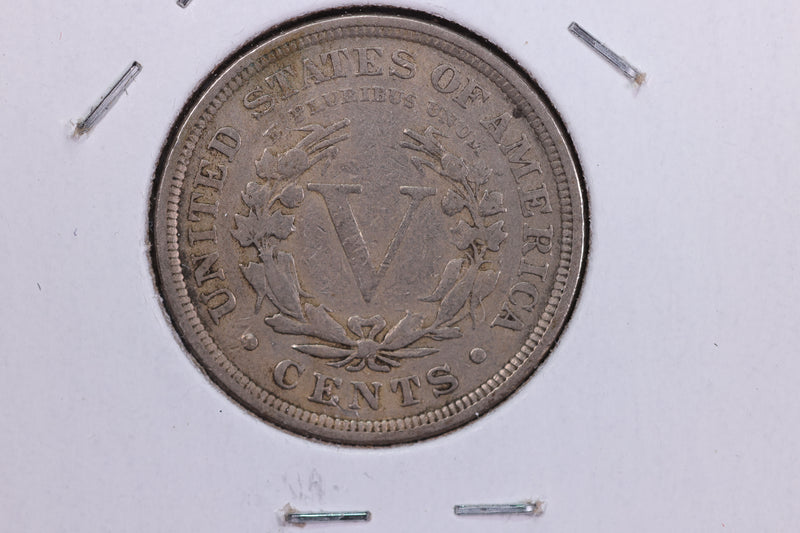 1908 Liberty Nickel, Circulated Collectible Coin. Store
