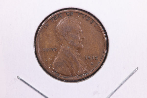 1913-S Lincoln Wheat Small Cent.  Affordable Collectible Coin. Store # 11518