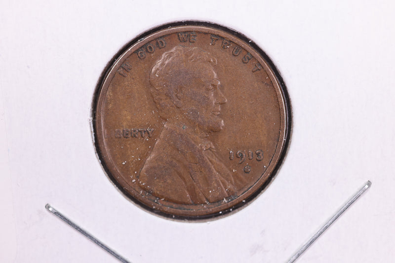 1913-S Lincoln Wheat Small Cent.  Affordable Collectible Coin. Store