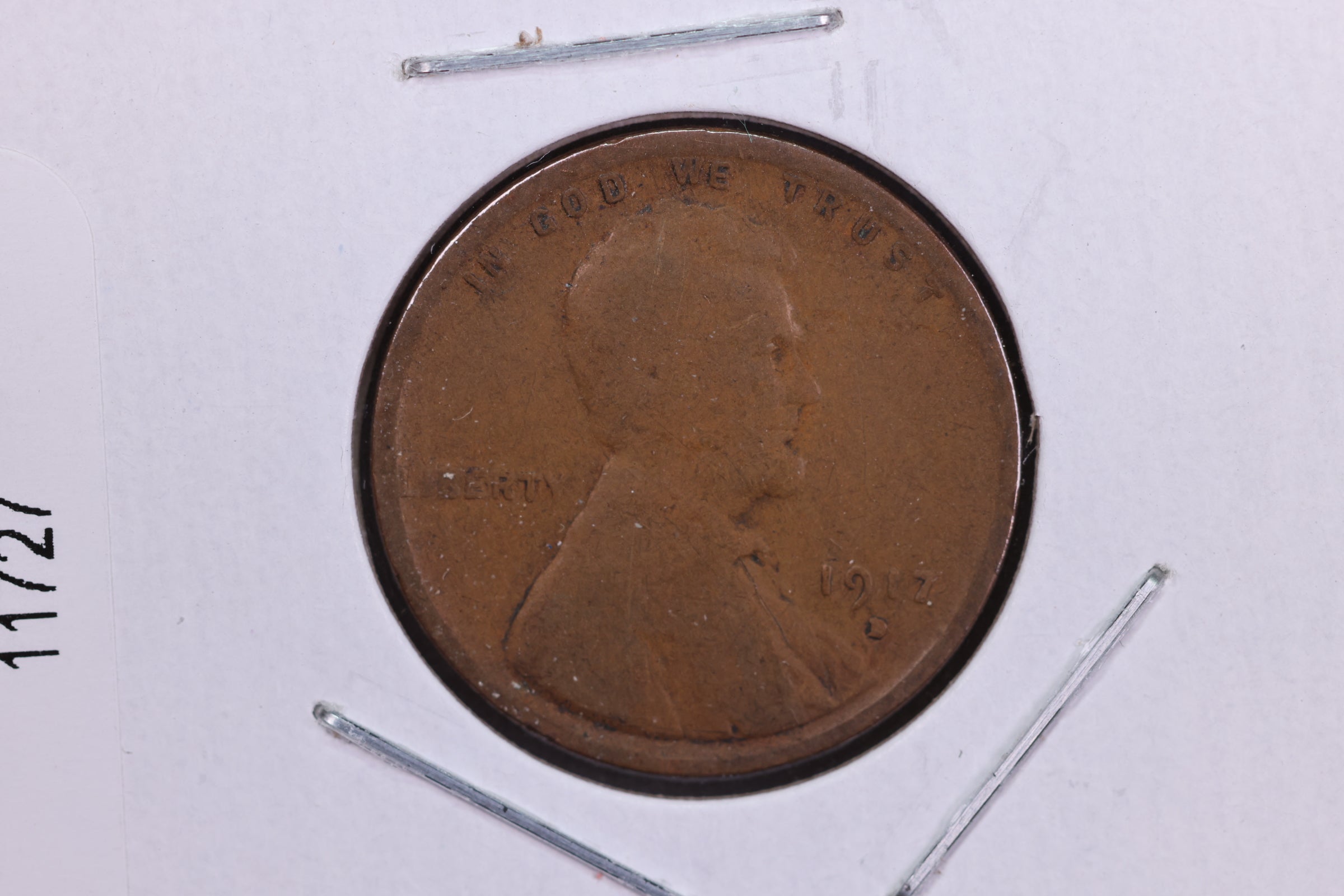 1917-D Lincoln Wheat Small Cent.  Affordable Collectible Coin. Store # 11727