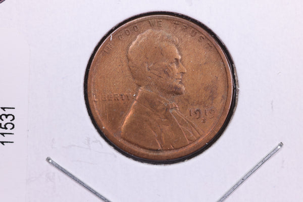 1919-S Lincoln Wheat Small Cent.  Affordable Collectible Coin. Store # 11531