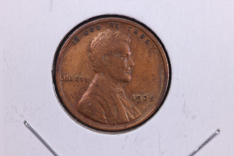 1925 Lincoln Wheat Small Cent.  Affordable Collectible Coin. Store