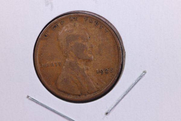 1925 Lincoln Wheat Small Cent.  Affordable Collectible Coin. Store # 11745