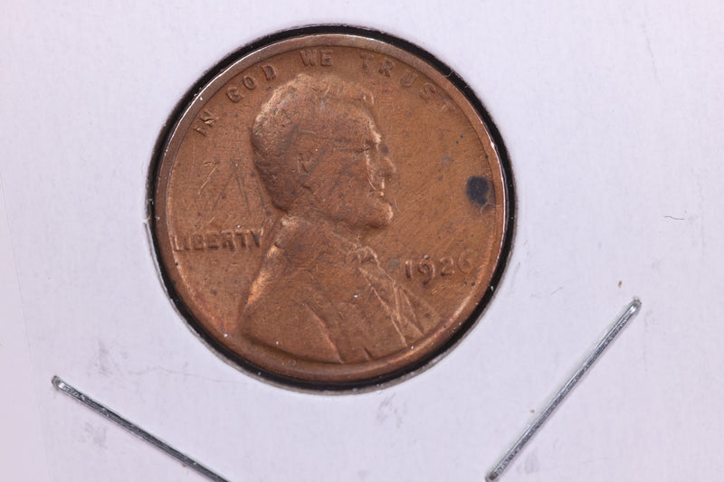 1926 Lincoln Wheat Small Cent.  Affordable Collectible Coin. Store