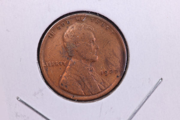 1927 Lincoln Wheat Small Cent.  Affordable Collectible Coin. Store # 11547