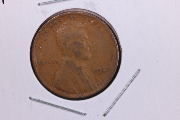 1927 Lincoln Wheat Small Cent.  Affordable Collectible Coin. Store # 11751