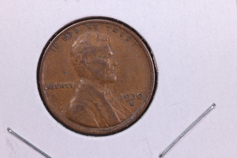 1930-S Lincoln Wheat Small Cent.  Affordable Collectible Coin. Store