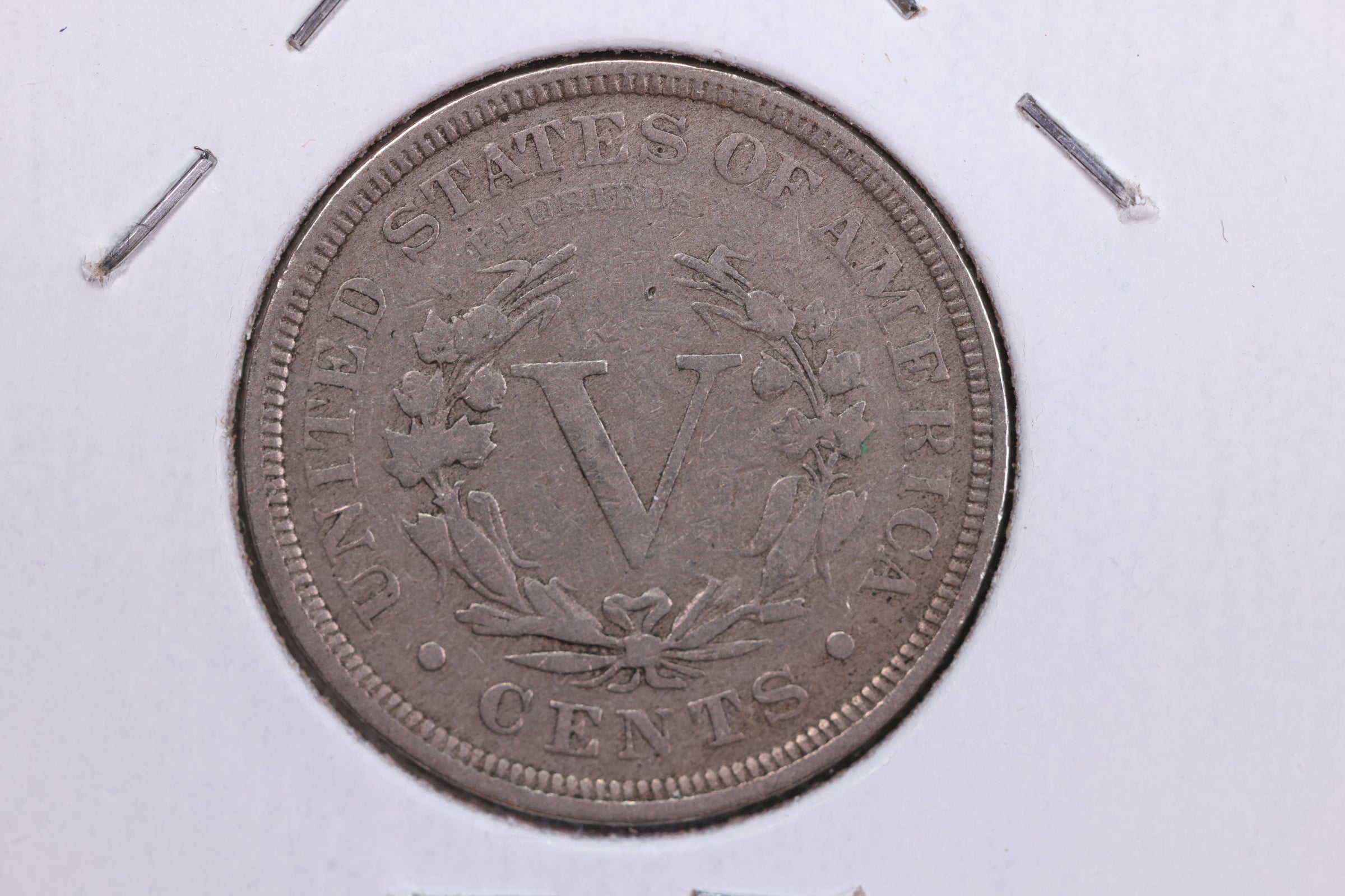 1883 Liberty Nickel, With Cents, Circulated Collectible Coin. Store #11791