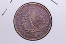 1886 Liberty Nickel, Circulated Collectible Coin. Store