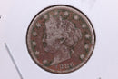 1886 Liberty Nickel, Circulated Collectible Coin. Store