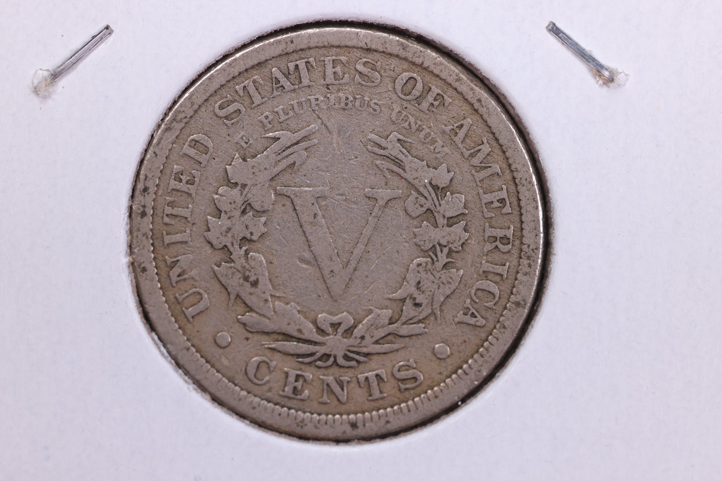 1891 Liberty Nickel, Circulated Collectible Coin. Store #11799