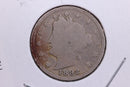 1892 Liberty Nickel, Circulated Collectible Coin. Store