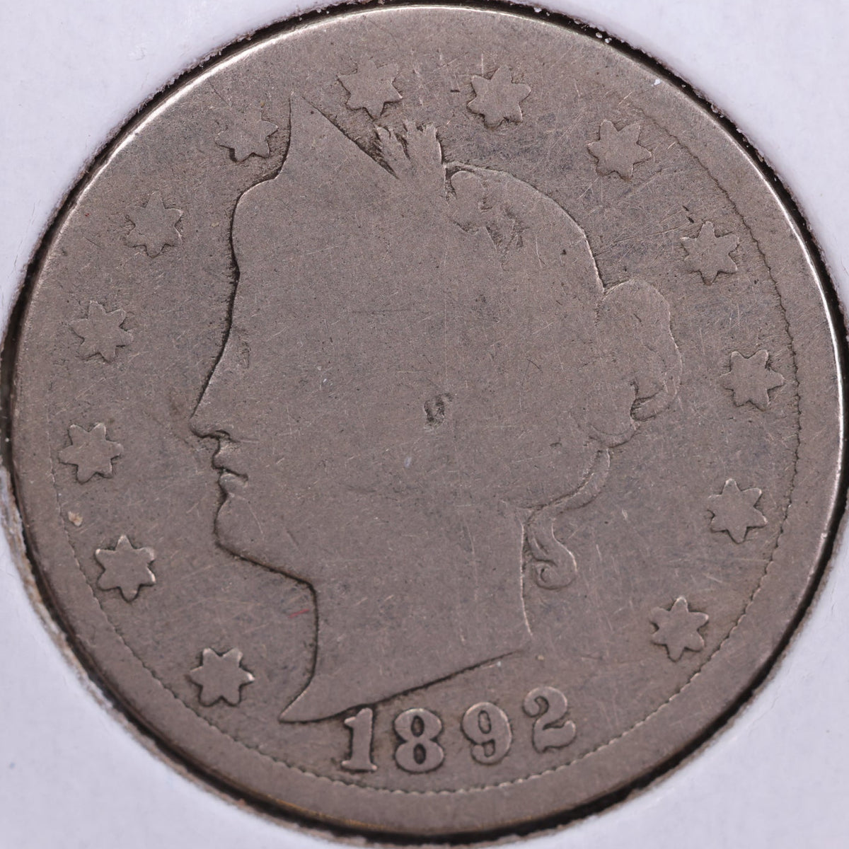 1892 Liberty Nickel, Good Circulated Coin, Store #NL970