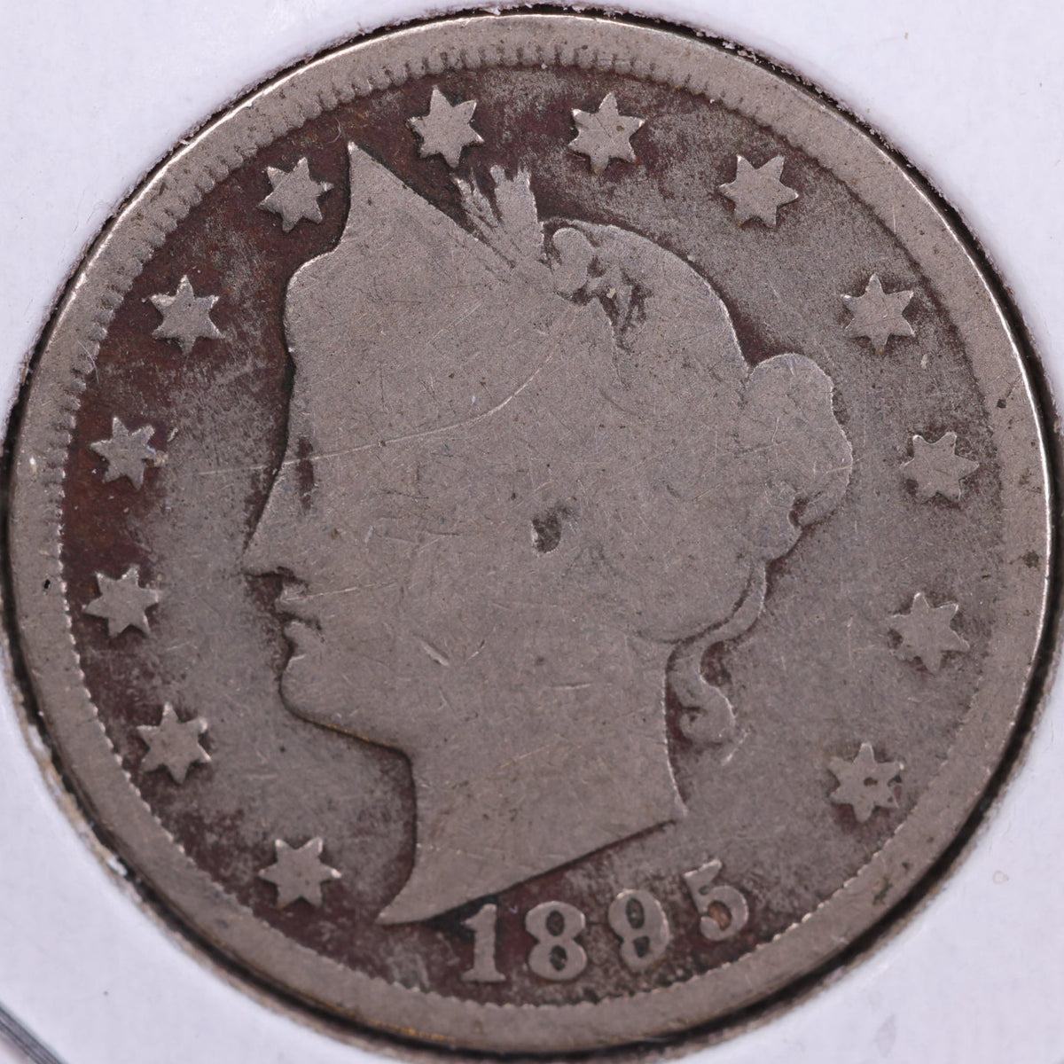 1895 Liberty Nickel, Good+ Circulated Coin, Store #NL972
