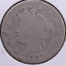 1897 Liberty Nickel, Good Circulated Coin. Store