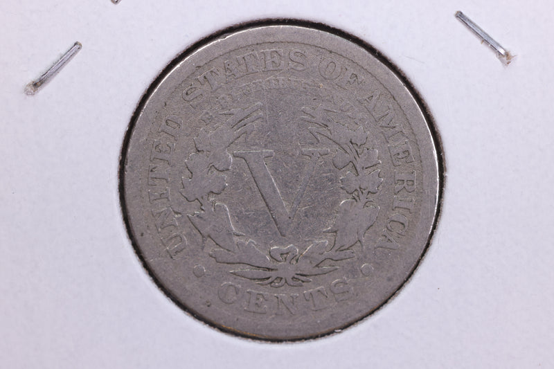 1897 Liberty Nickel, Circulated Collectible Coin. Store
