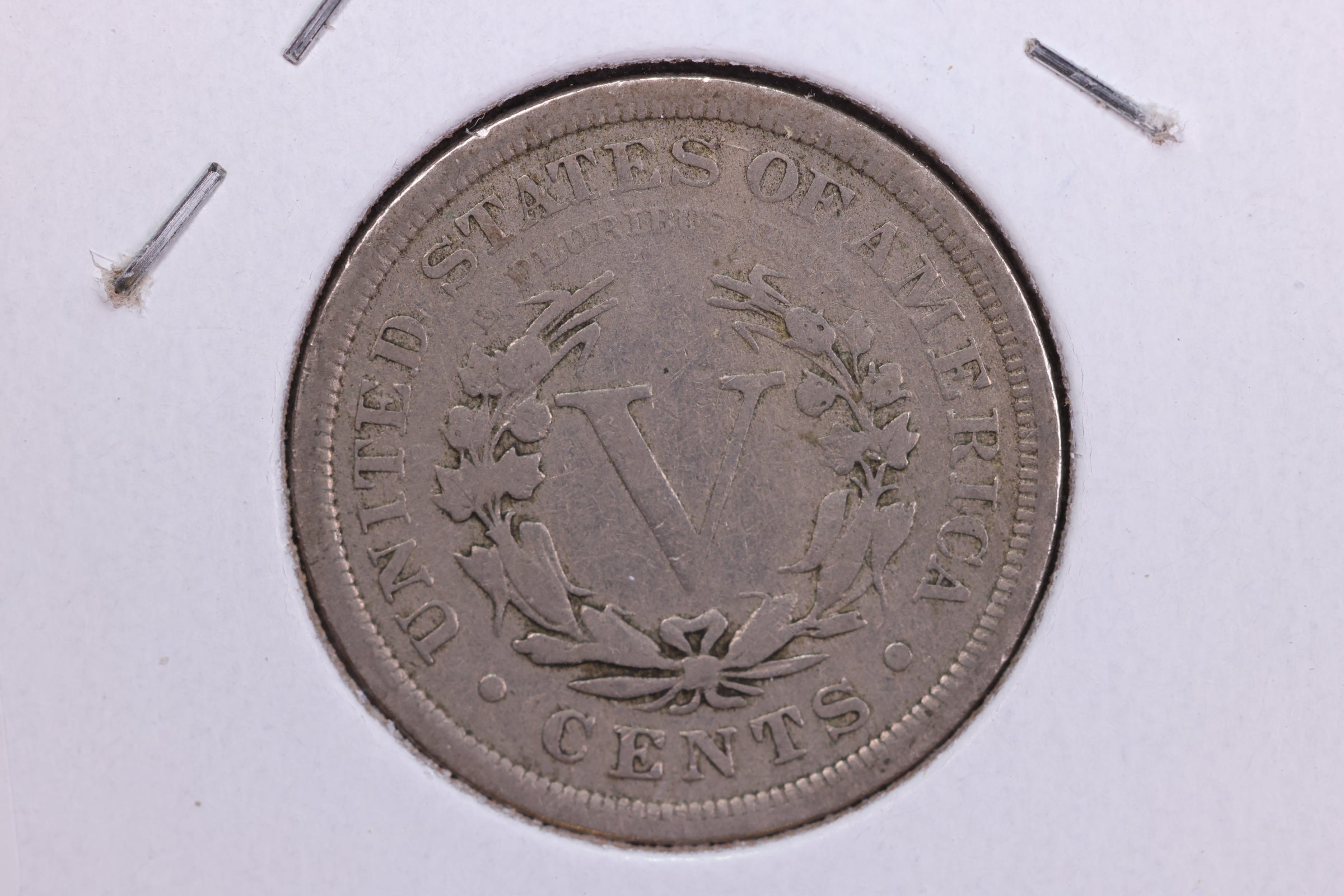 1902 Liberty Nickel, Circulated Collectible Coin. Store #11810