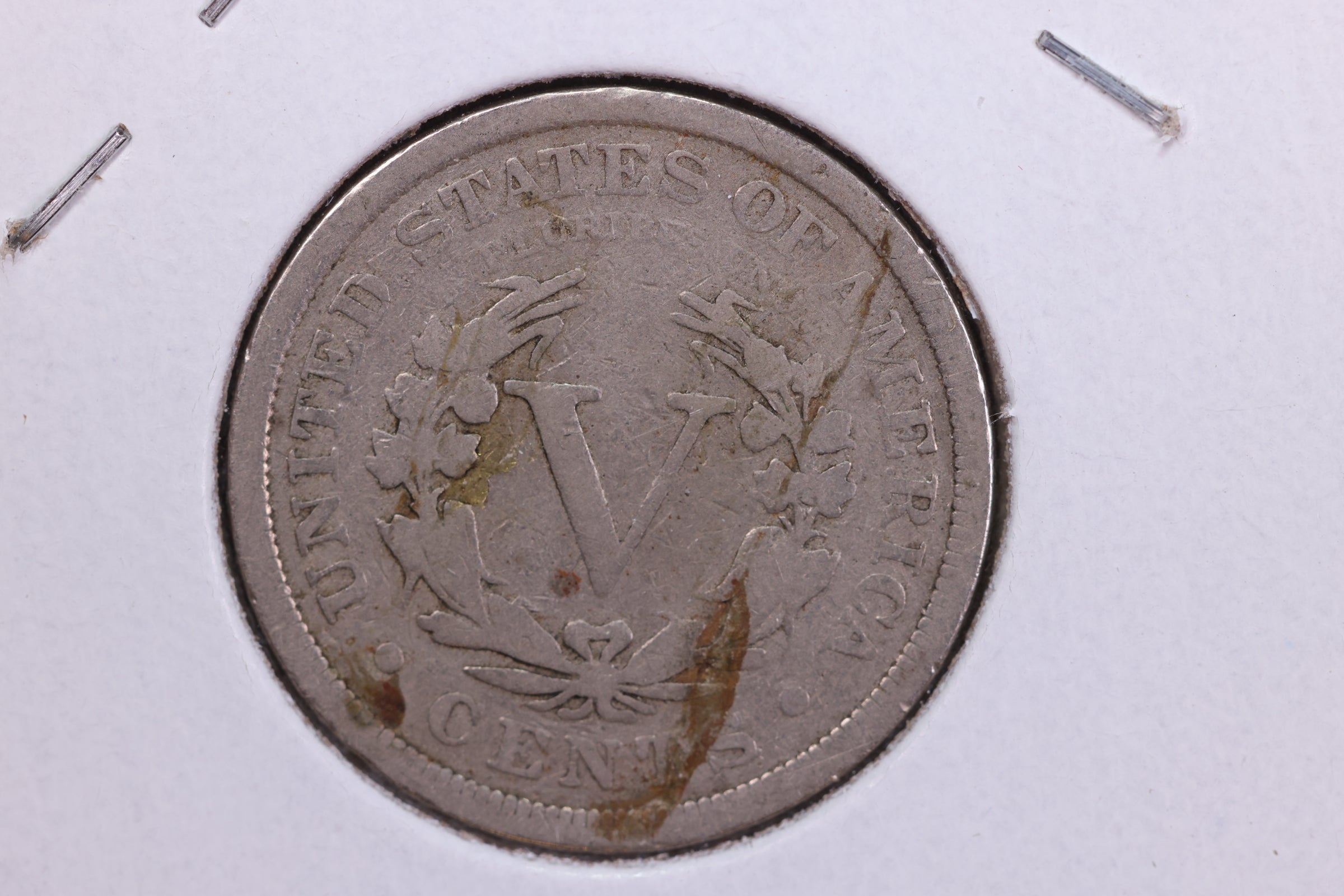 1906 Liberty Nickel, Circulated Collectible Coin. Store #11847