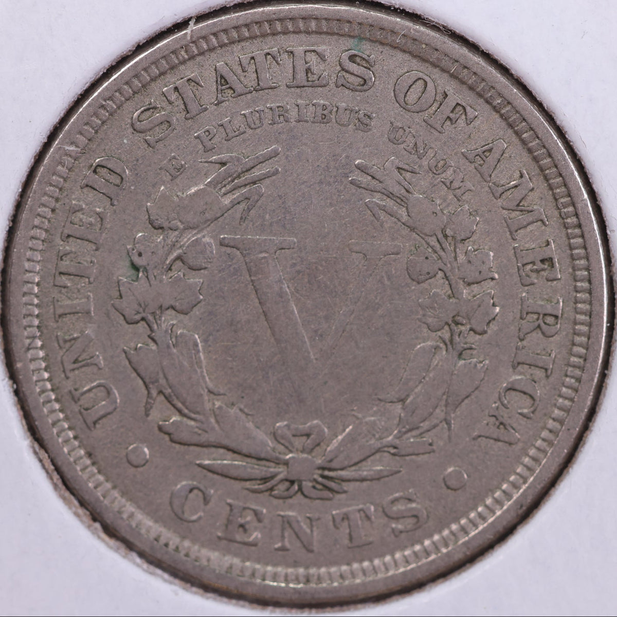 1907 Liberty Nickel, Circulated Collectible Coin. Store #NL1022
