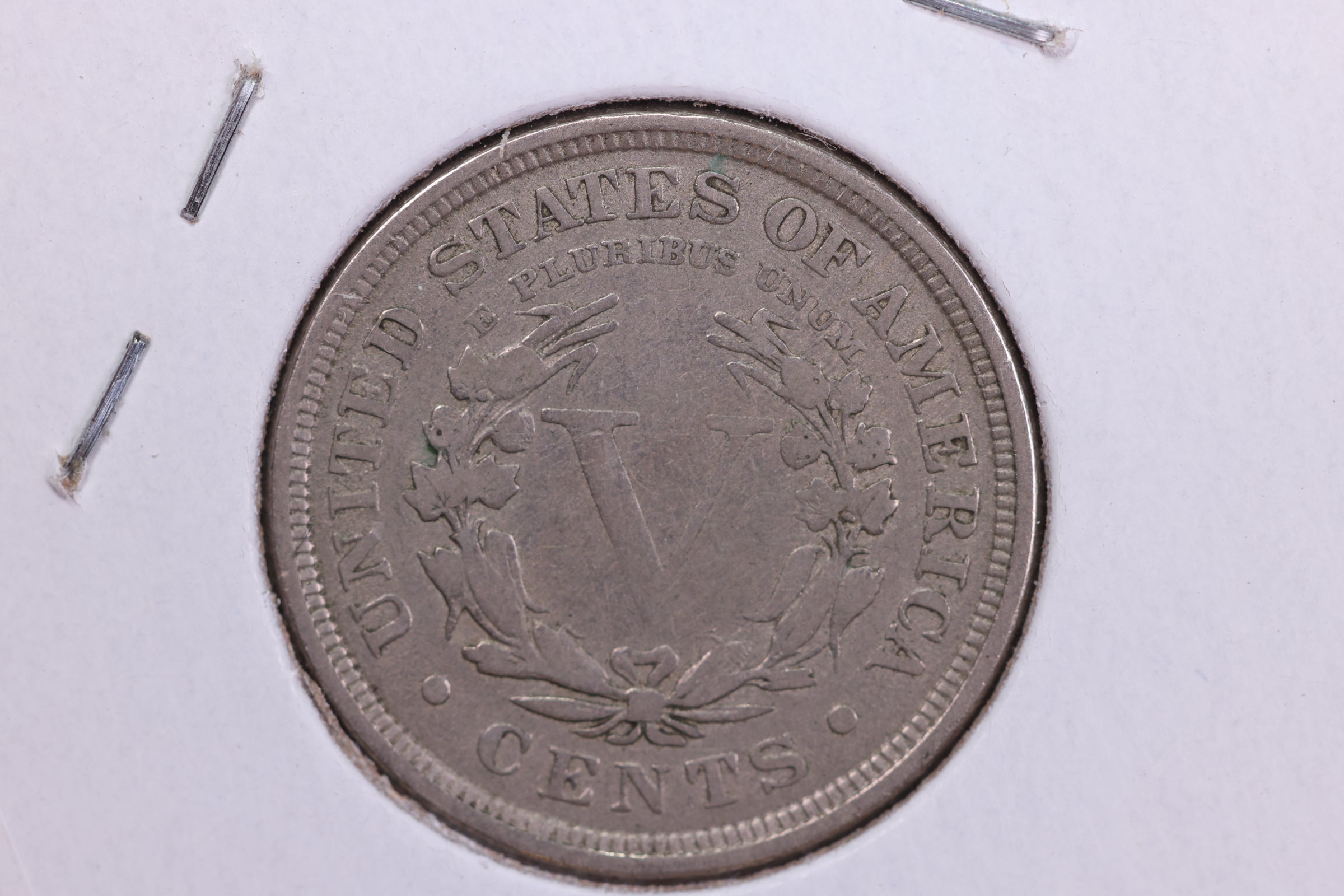1907 Liberty Nickel, Circulated Collectible Coin. Store #11815