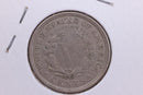 1907 Liberty Nickel, Circulated Collectible Coin. Store