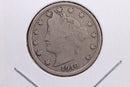 1910 Liberty Nickel, Circulated Collectible Coin. Store