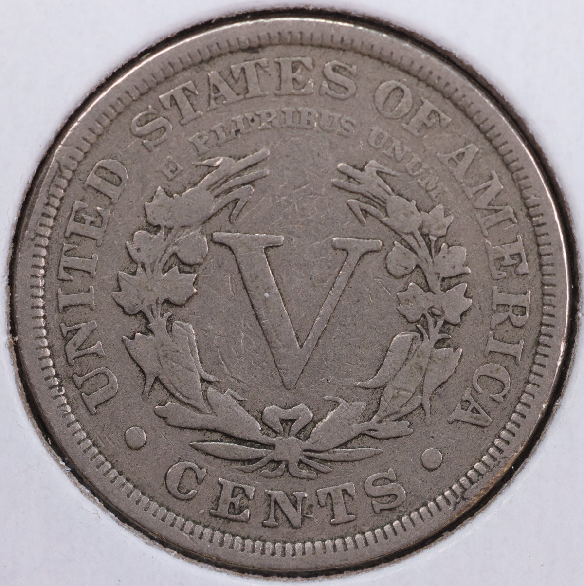 1910 Liberty Nickel, Circulated Collectible Coin. Store #NL476