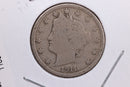 1911 Liberty Nickel, Circulated Collectible Coin. Store