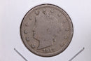 1912 Liberty Nickel, Circulated Collectible Coin. Store