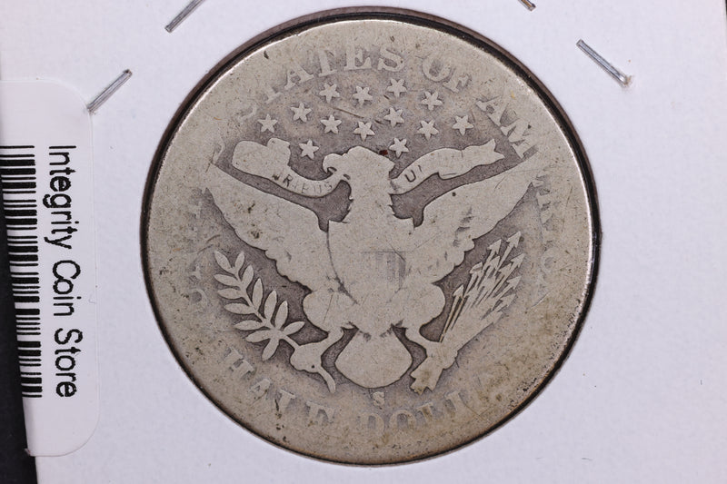 1905-S Barber Half Dollar. Affordable Collectible Coin. Store