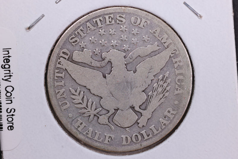 1909-S Barber Half Dollar. Affordable Collectible Coin. Store