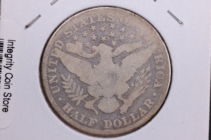 1914 Barber Half Dollar. Hard Date Coin. Store