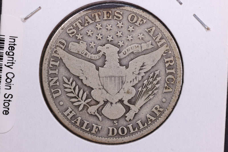 1915-S Barber Half Dollar. Affordable Collectible Coin. Store