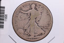 1917-S, On Reverse, Walking Liberty Half Dollar. Circulated Condition. Store