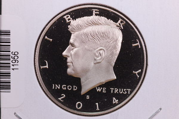 2014-S Kennedy Half Dollar. Modern Half Dollar. Clad Proof. Store #11956