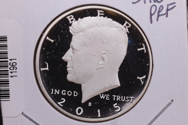 2015-S Kennedy Half Dollar. Modern Half Dollar. Silver Proof. Store #11961