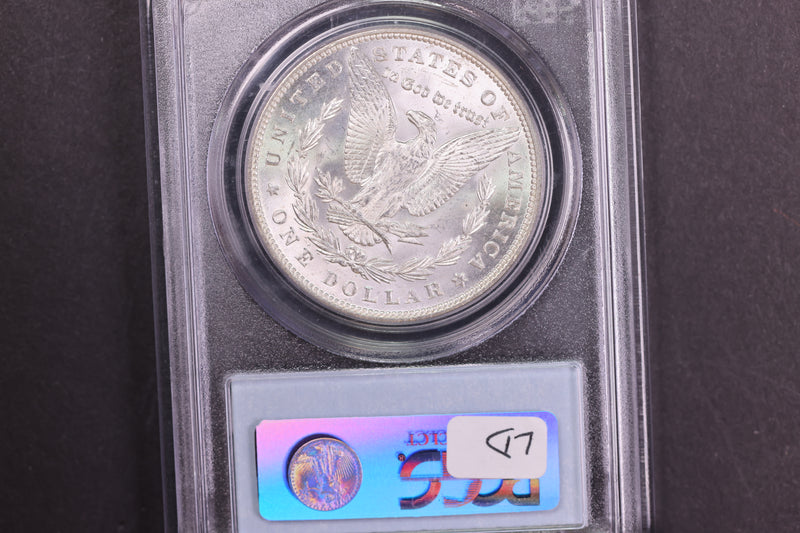 1888 Morgan Silver Dollar, PCGS Certified MS63. Store
